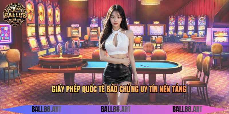 Giới Thiệu Ball88 - Nền Tảng Cá Cược Đỉnh Cao Hiện Đại Giấy phép quốc tế bảo chứng uy tín nền tảng