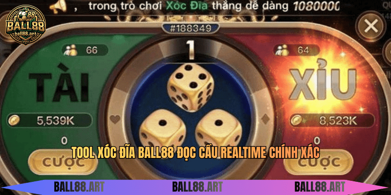 Tool Dự Đoán Xóc Đĩa - Bí Kíp Thắng Lớn Mỗi Ván Tool xóc đĩa BALL88 đọc cầu realtime chính xác